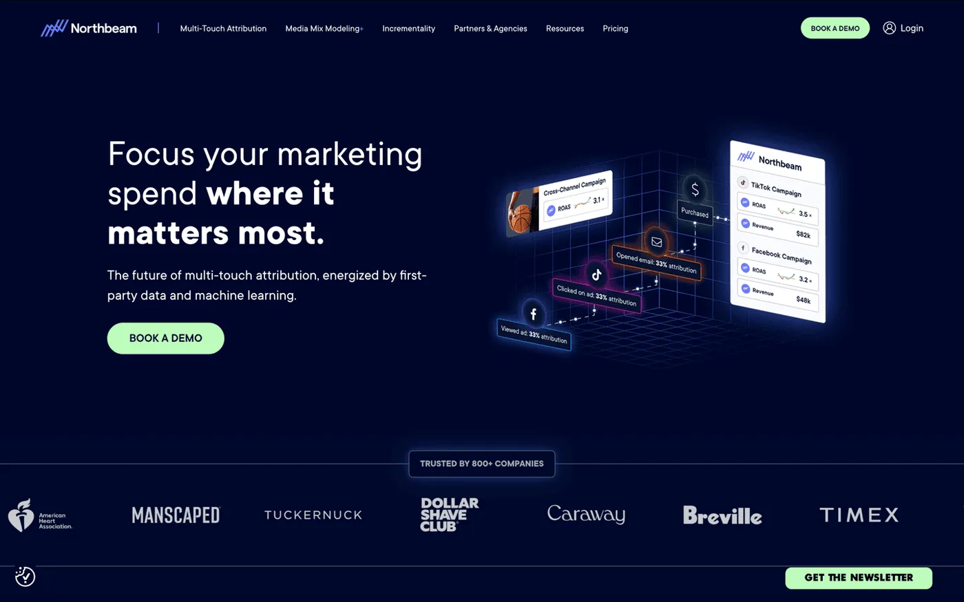 Northbeam DTC attribution platform